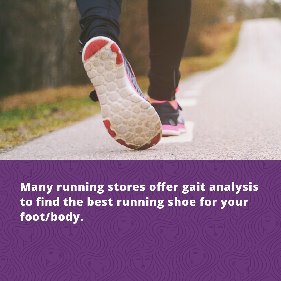 Running for Women's Fitness Find the Right Shoes