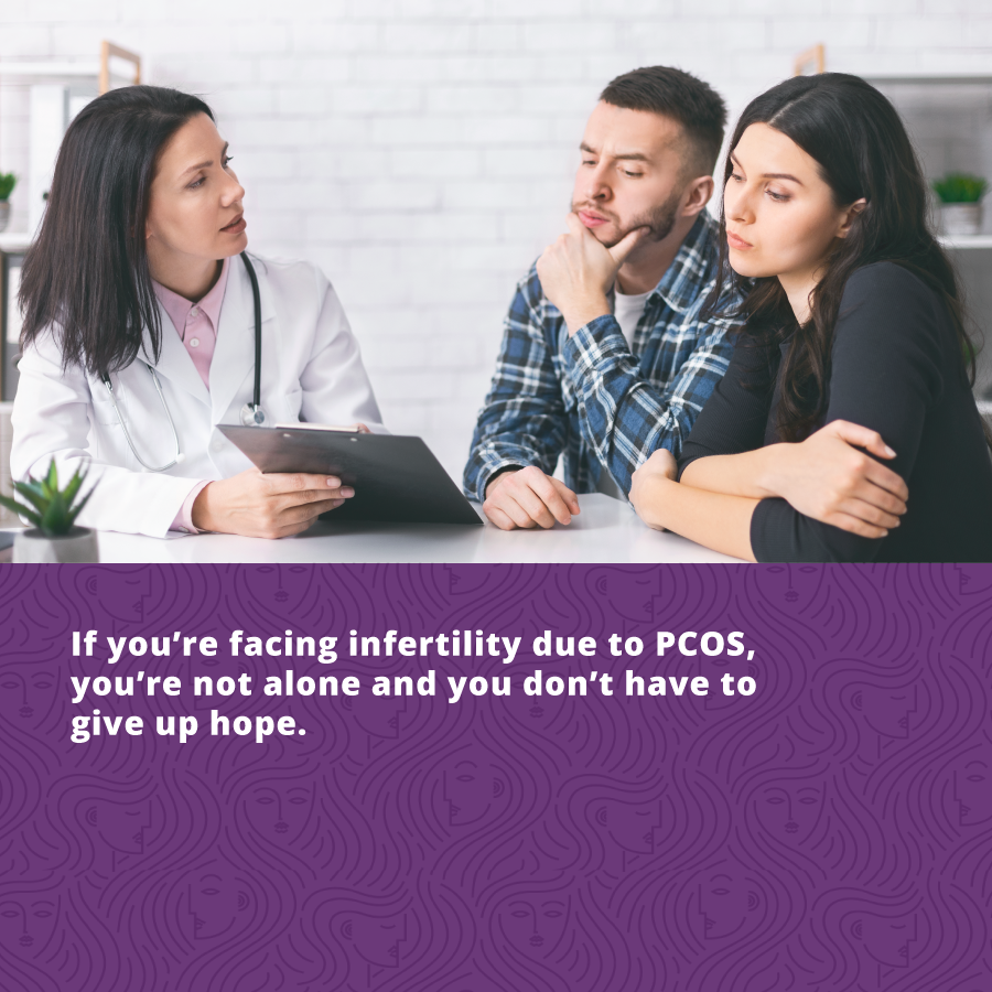 If you are facing infertility, you are not alone DO not give up hope. You can Manage PCOS